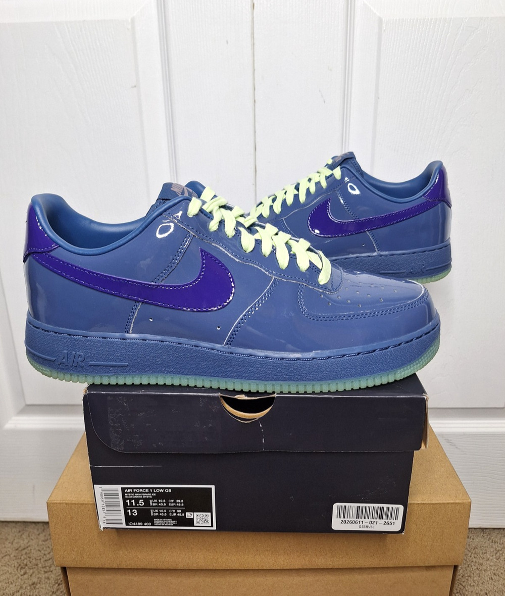 Nike Air Force 1 QS Mystic Navy Grape Ice Low IO4489-400 2026 size 11.5